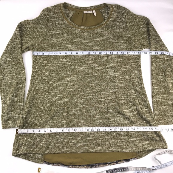 LOGO by Lori Goldstein Blouse Med Melange Boucle S - Picture 4 of 7